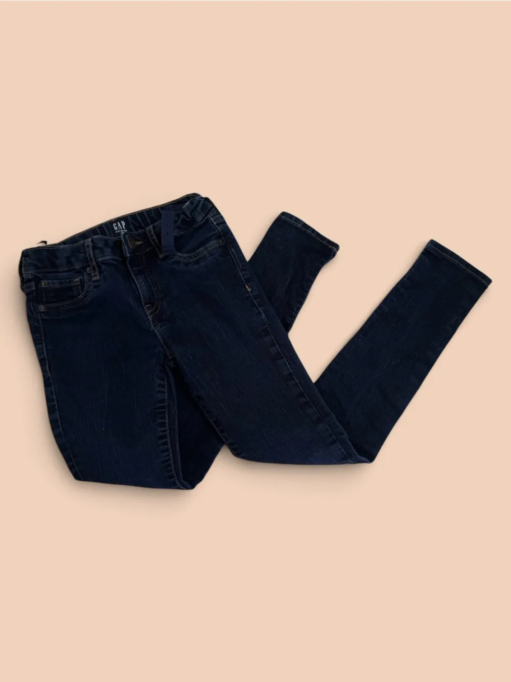 GAP Kid’s Dark Indigo Stretch Super Skinny Jeans